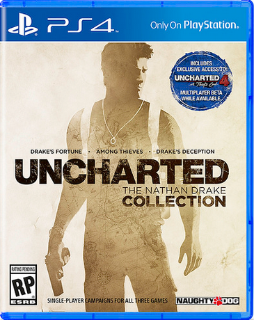 Der Packshot der Nathan Drake Collection.