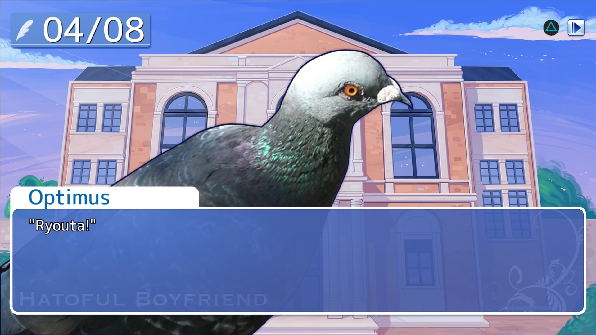 Ryouta ist euer erster Vogel-Kumpel an der Schule. 