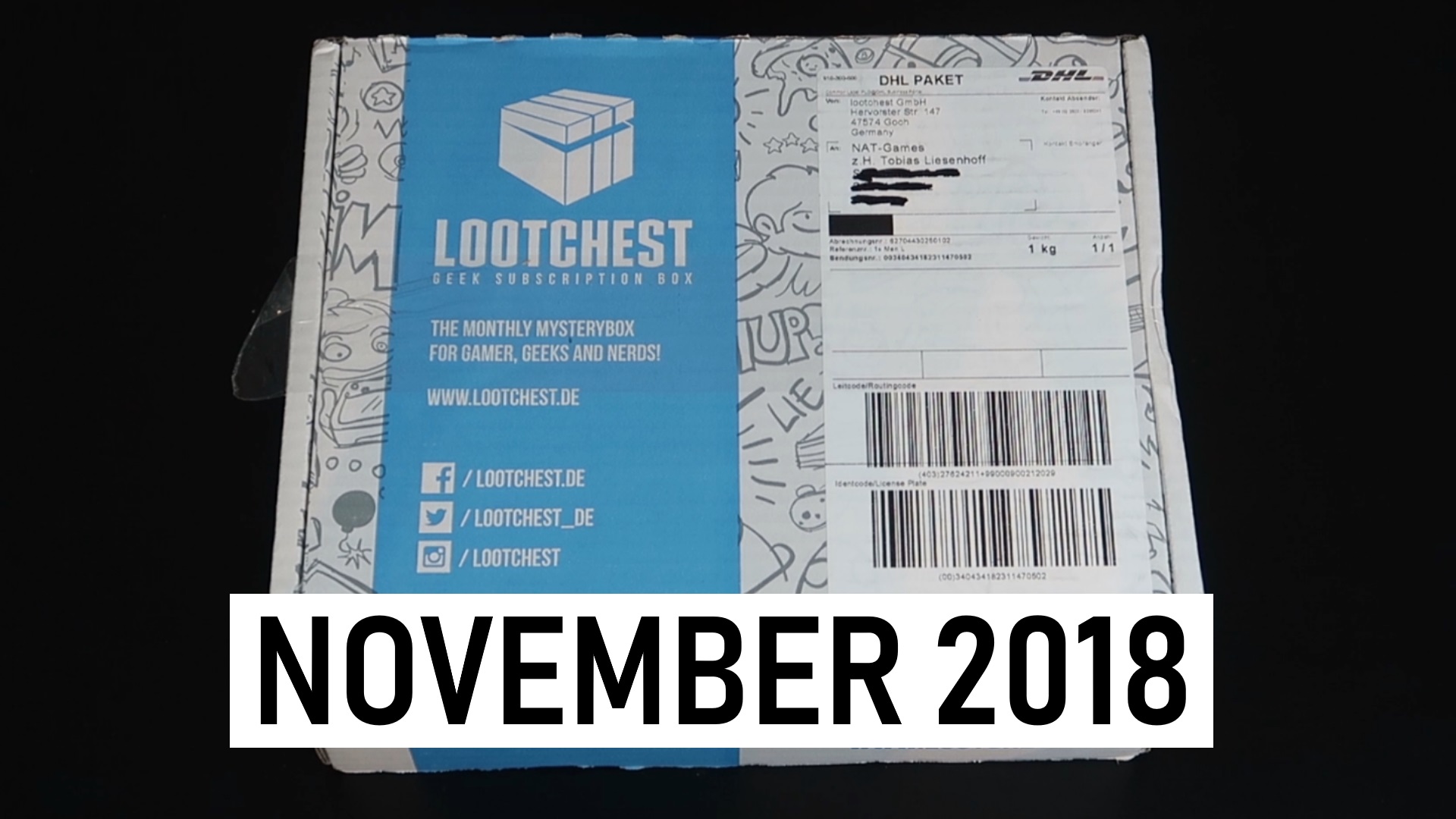 Lootchest Unboxing November 2018