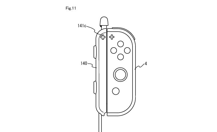 Nintendo Switch Touch Pen Patent