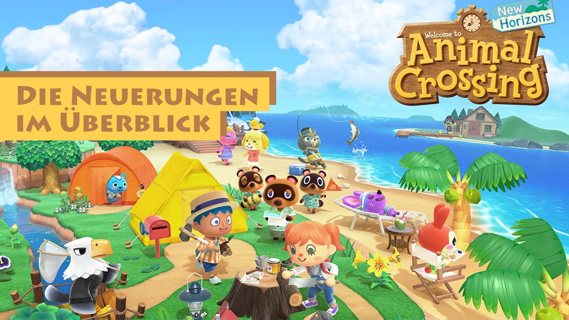 Animal Crossing New Horizons Neuerungen