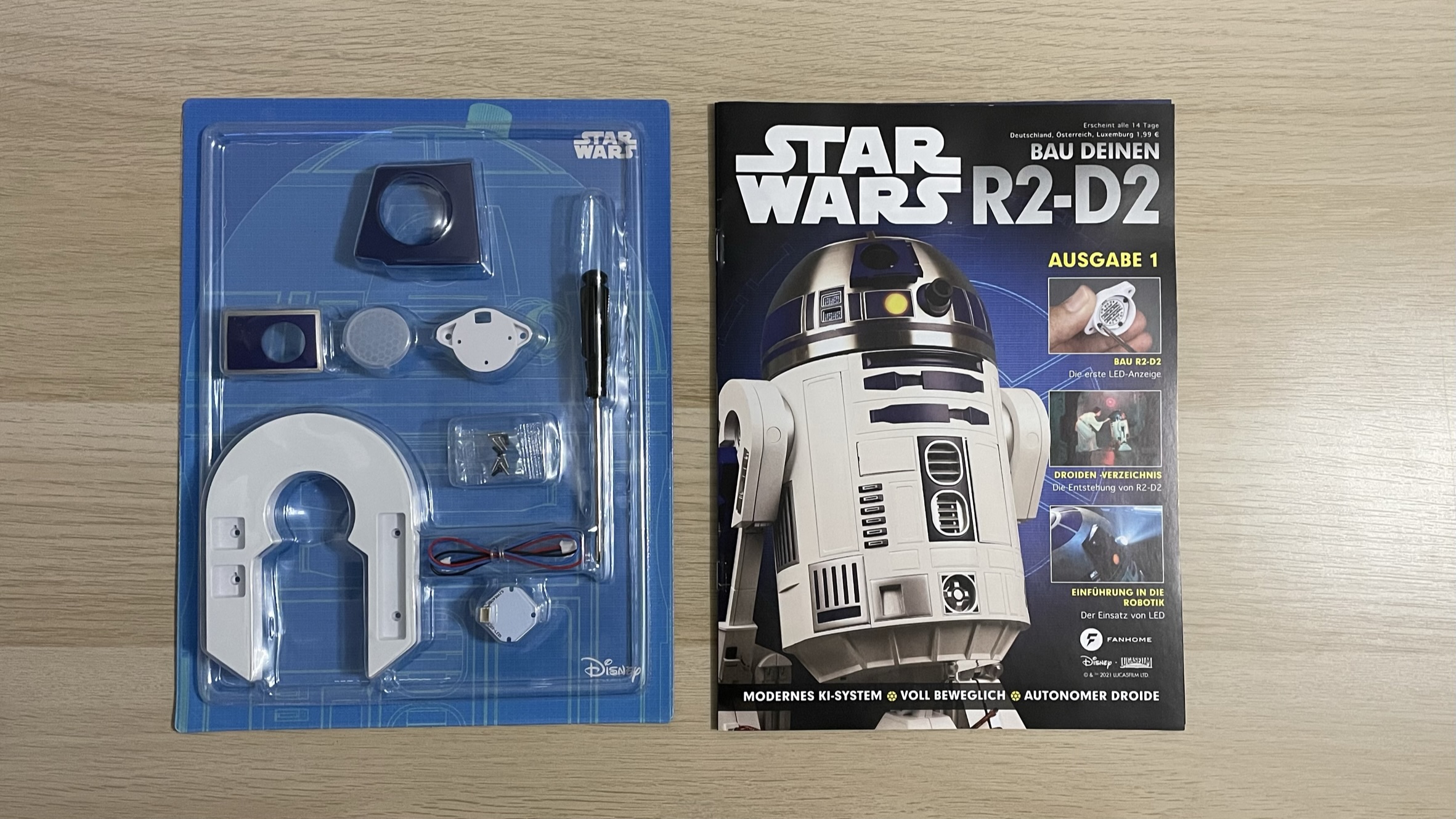4 Build Your own R2-D2 von DeAgostini mehrere Ausgaben NEU 