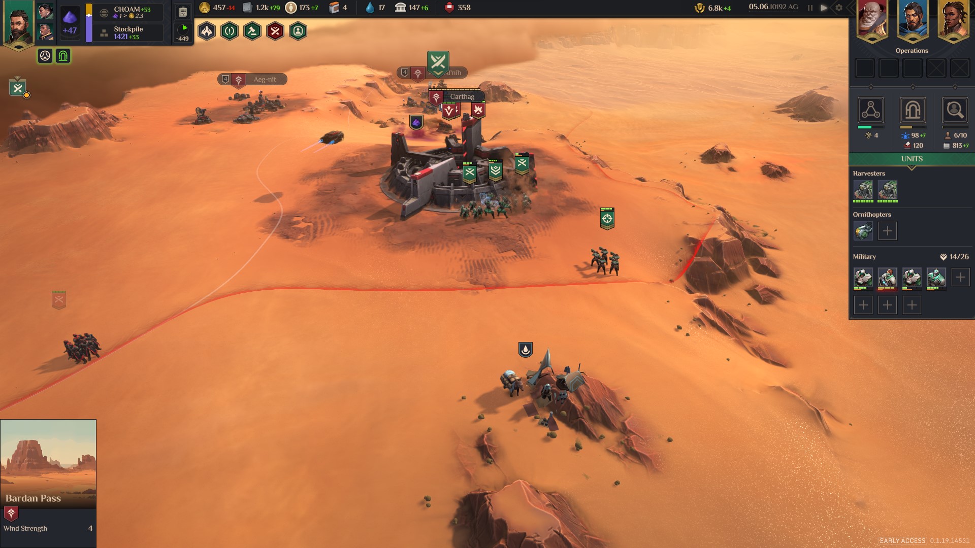 Dune: Spice Wars Belagerung